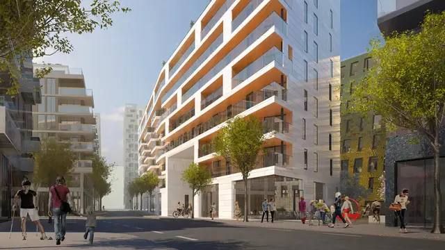 Eufemias Plass Vest, Bjørvika