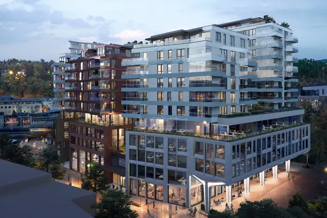Helgerudkvartalet trinn 1, Sandvika